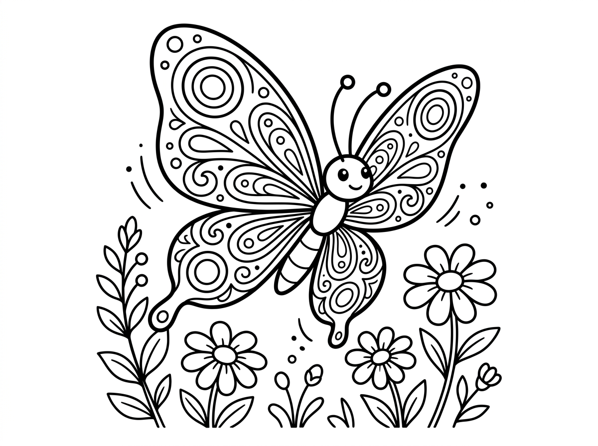 צור פרפר יפה