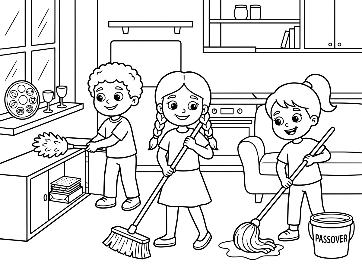 כמה ילדים מנקים לפסח