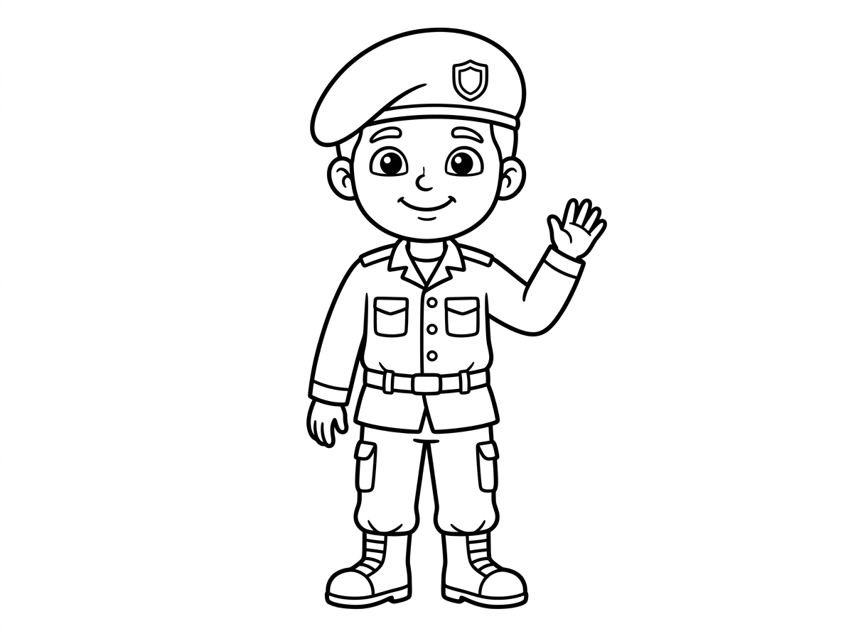 זה שוטר, אפשר חייל עם כומתה?