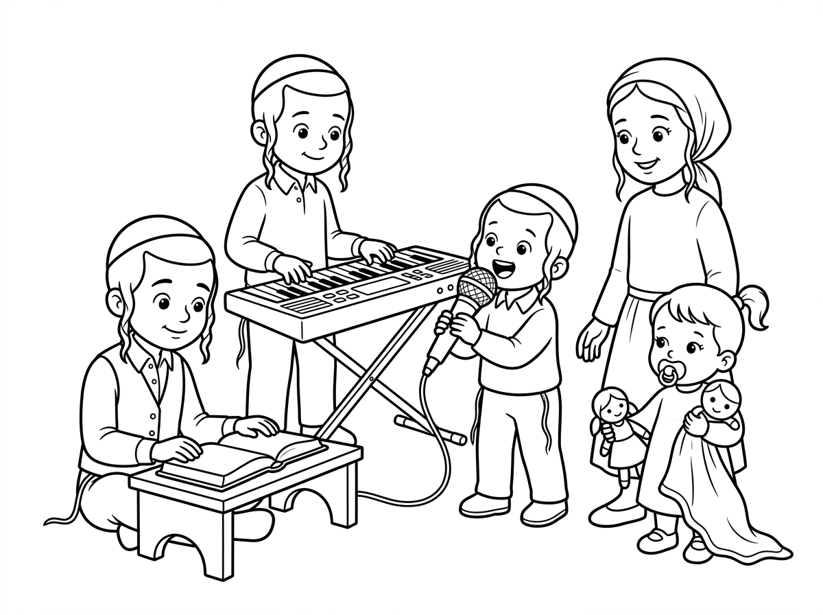 בלי כיתובים של גיל.
וגם צריך שהקטנה תהיה בת עם קוקו. ובלי חיתול התכוונתי שהיא מחזיקה שמיכי עם ראש בובה קטנה מחוברת
וגם הילדה הגדולה בלי פאות