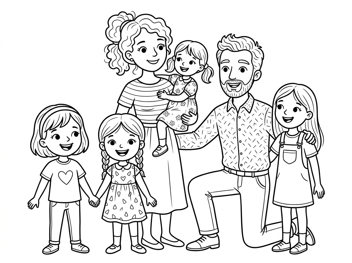 אףמשפחה של 4בנות