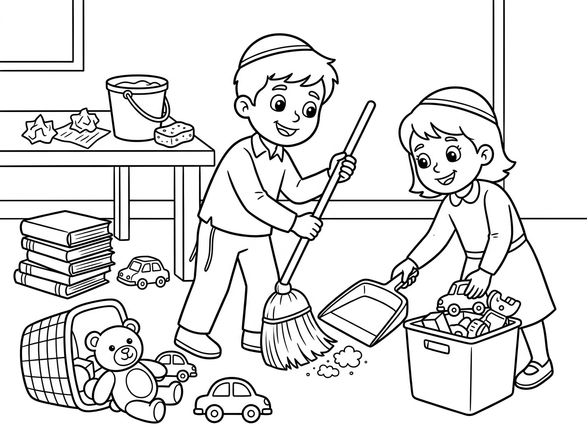 לא בית הפוך אלא בלגן בבית