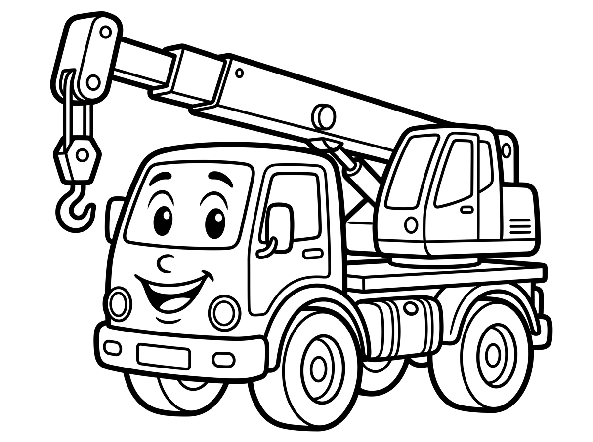 תעשה לי דף של משאית מנוף