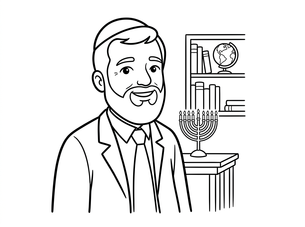 דף צביעה של ישראל גליקסברג