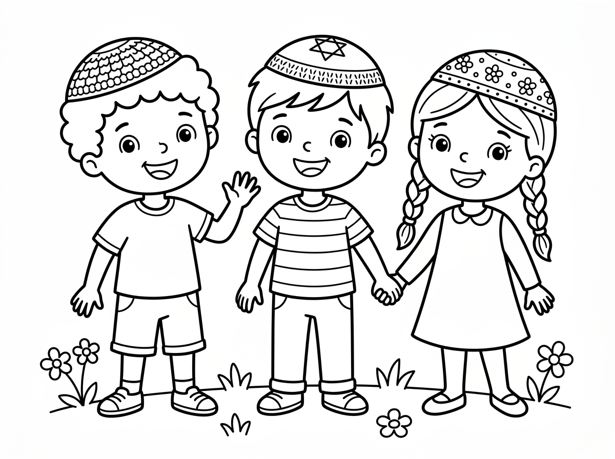 צריך להוסיף לילדים כיפות