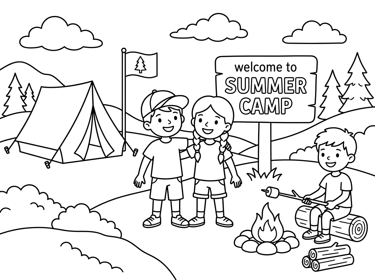 תעשה לי דף צביעה של קייטנה