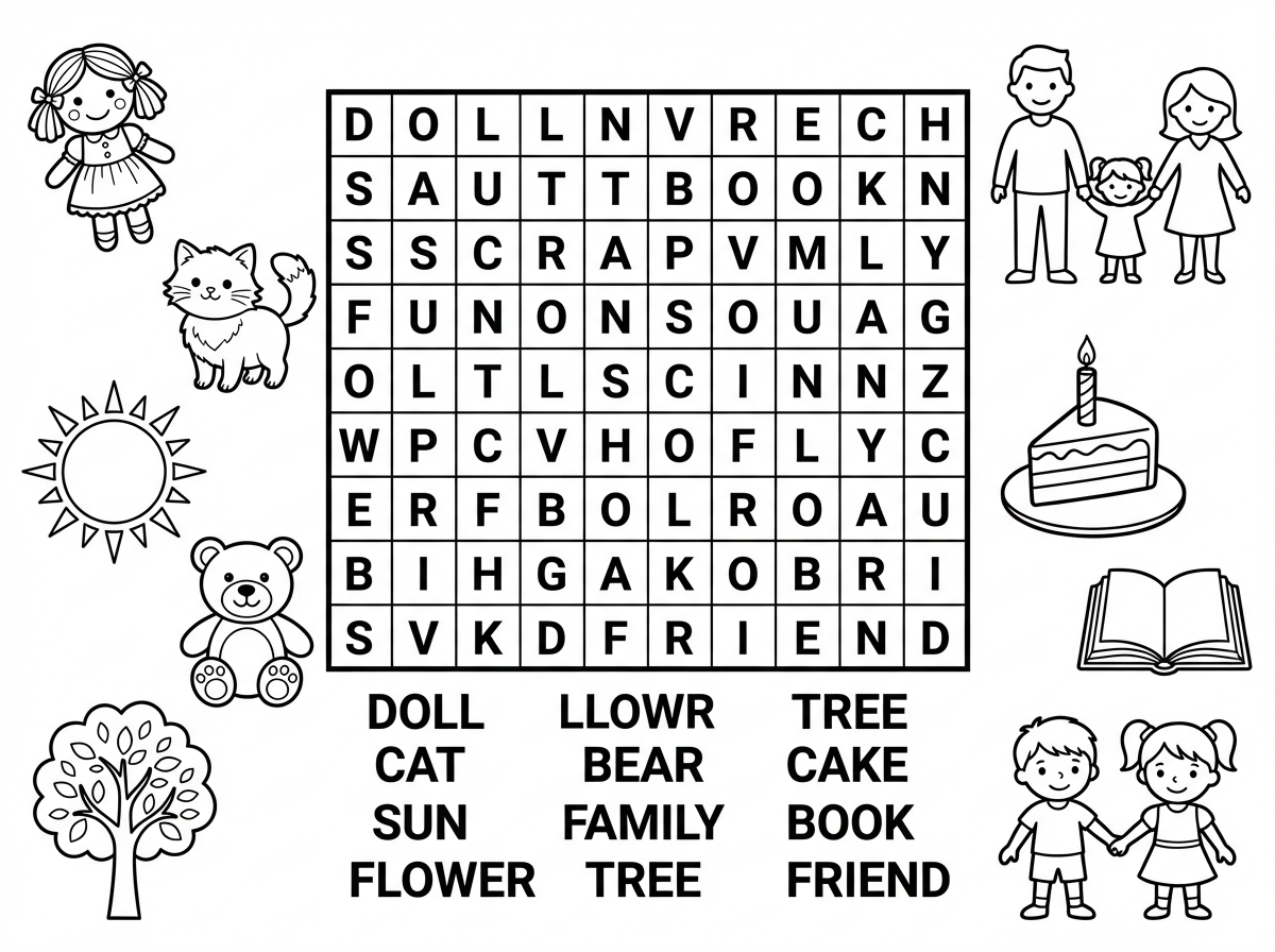 תפזורת לילדה בת 7