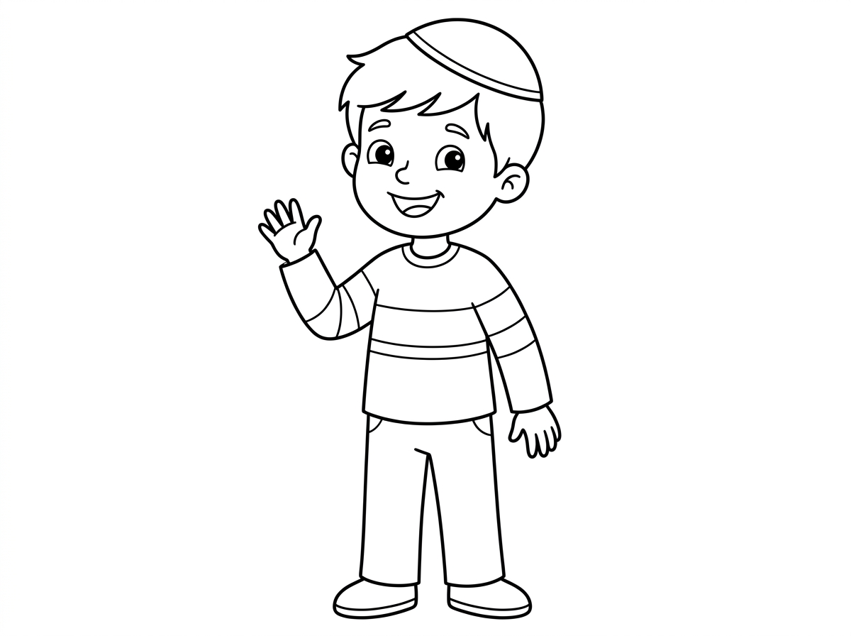 אפשר ילד עם כיפה?