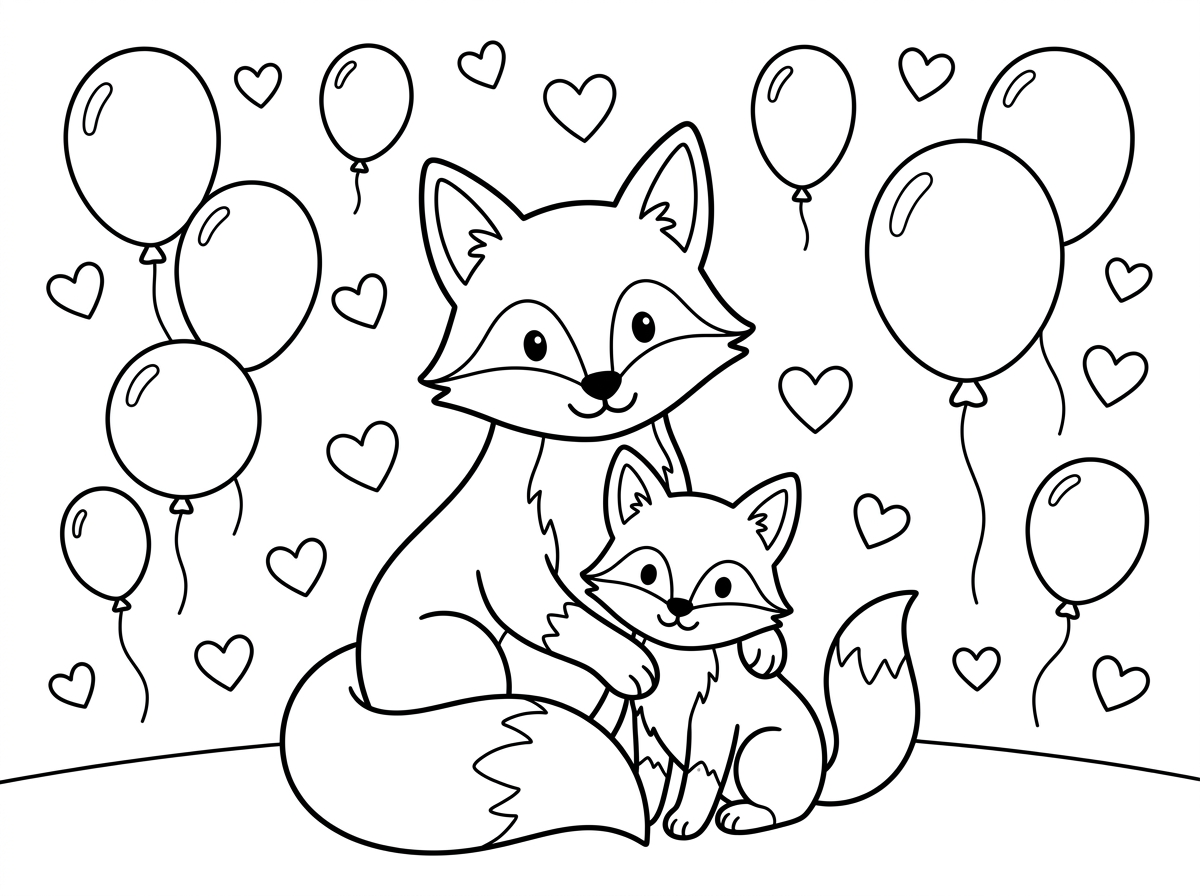 מסביב בלוניםולבבות