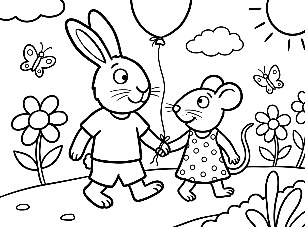 אשמח לדף צביעה של פיפ ופוזי