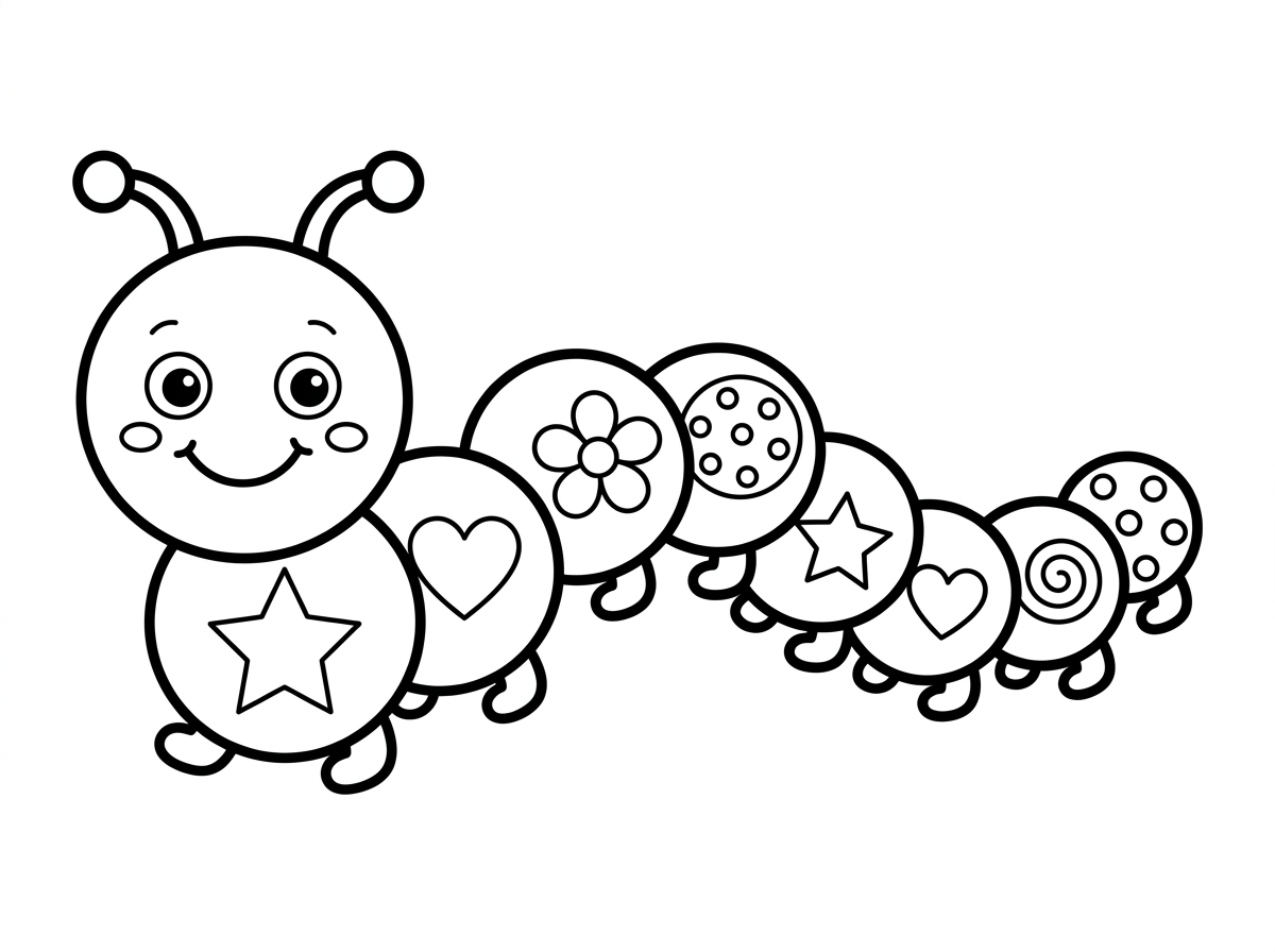 אני צריכה דף צביעה של עיגולים