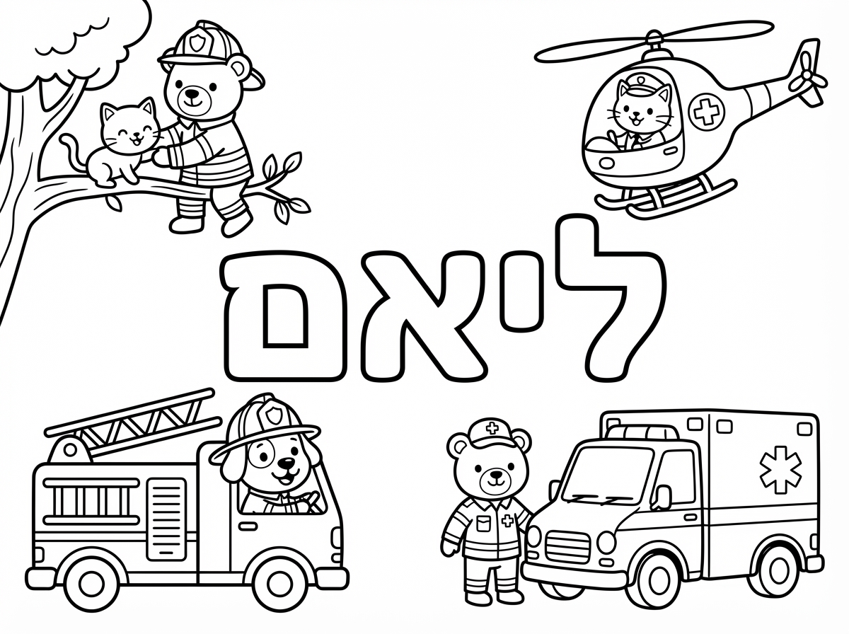 תיצור לי דף של יחידת החילוץ ותרשום ליאם