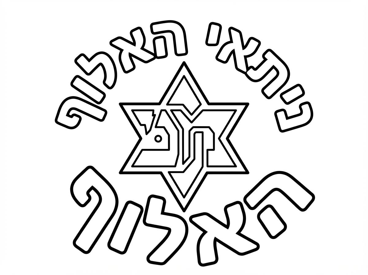 זה צריך להיות סביב הסמל של מכבי תל אביב