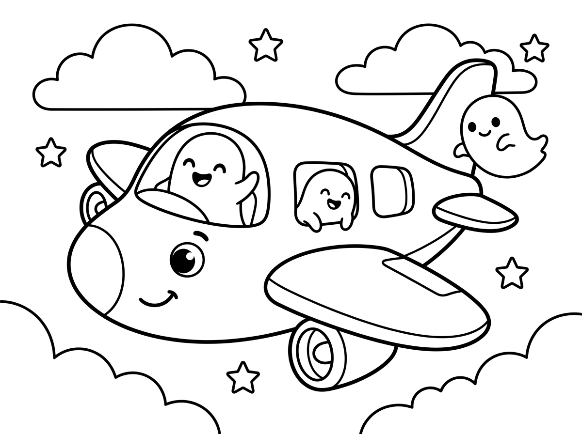 אווירון עם רוחות רפאים חמודות