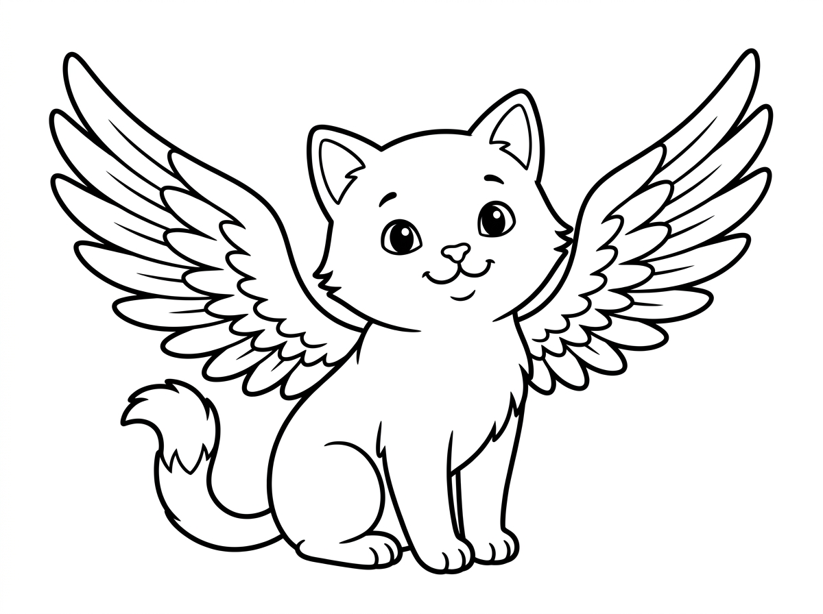 חתול עם כנפיים