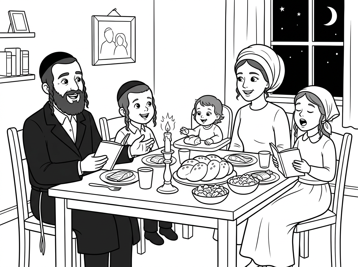 זה יפה מאוד. אבל הכיתובים משובשים.
וחסר פה עוד פרטים כדי להבין שזה סעודת מלווה מלכה למשפחה חסידית