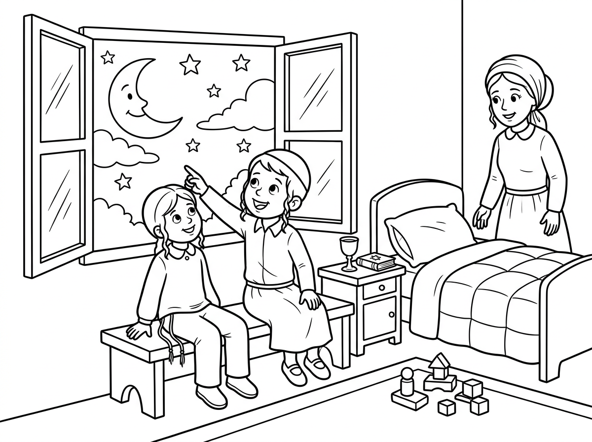 אשמח לסדרת ציורים לסיפור "ויהי ערב"
שהציורים יהיו באורח יהודי חרדי