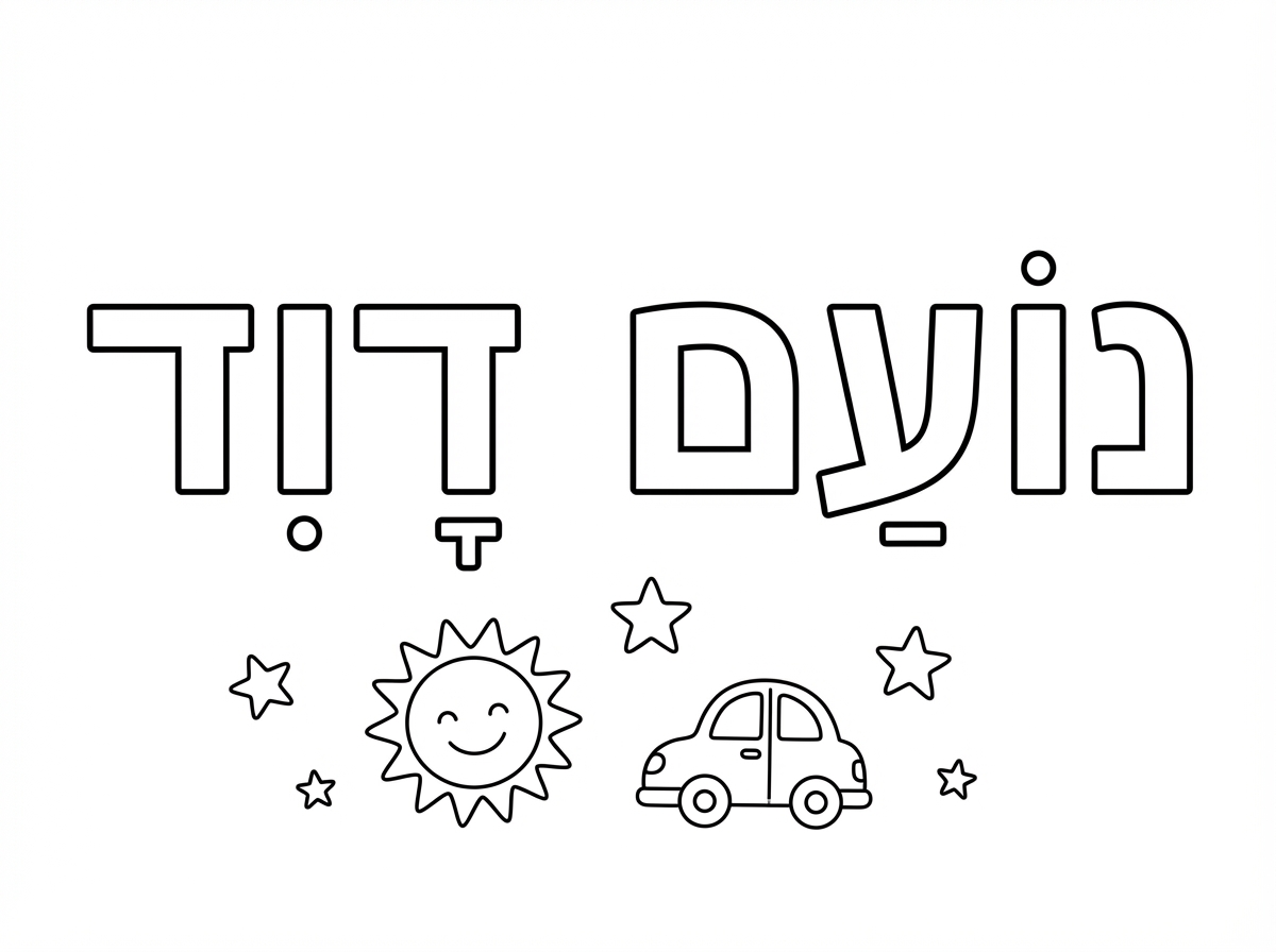 תכתוב לי נועם דוד עם ניקוד