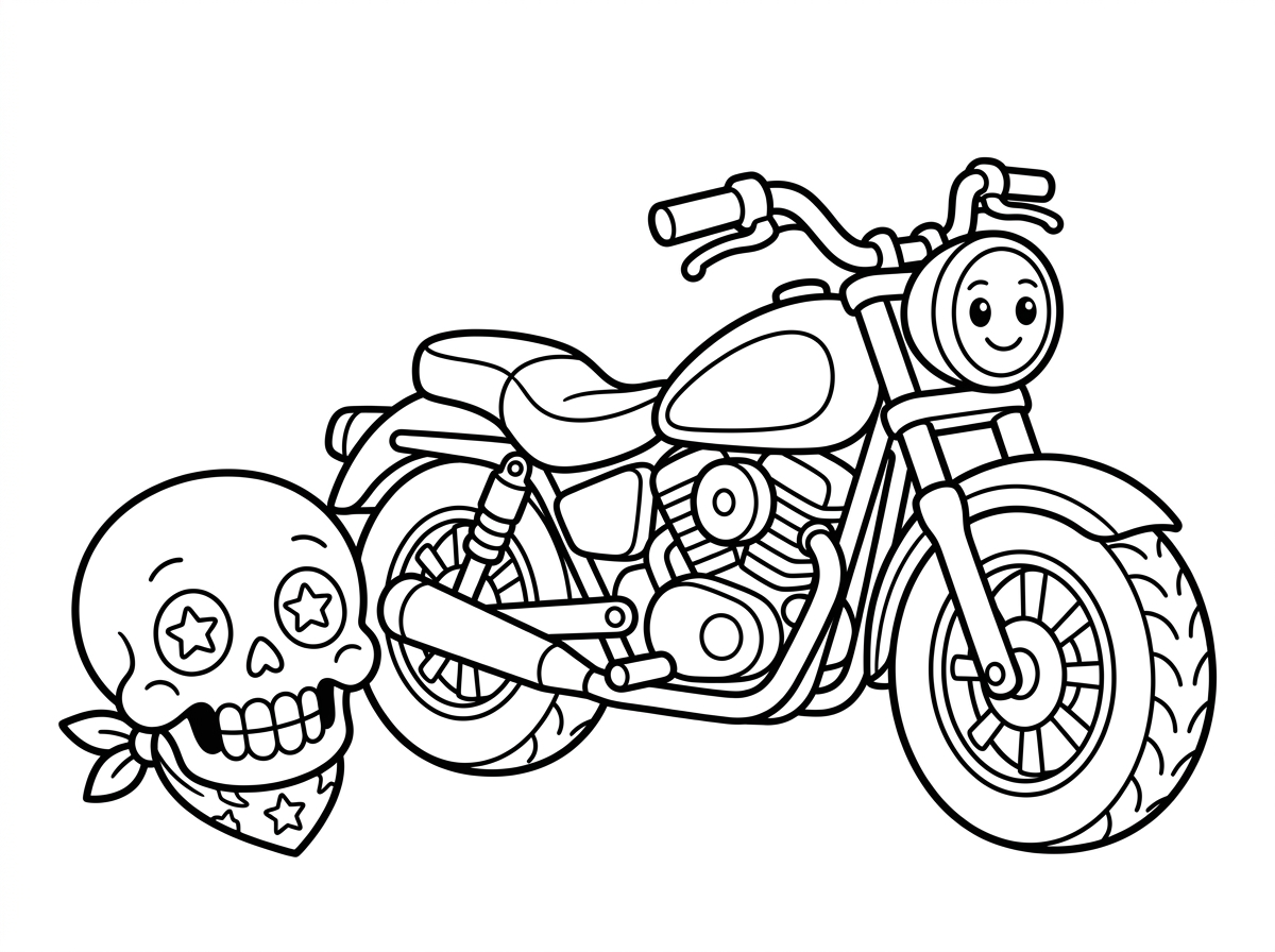 שיתאים לבן 13. עם גולגולות ואופנועים וכו'