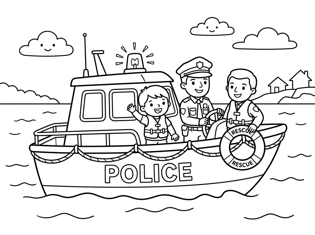 משטרה על הסירה