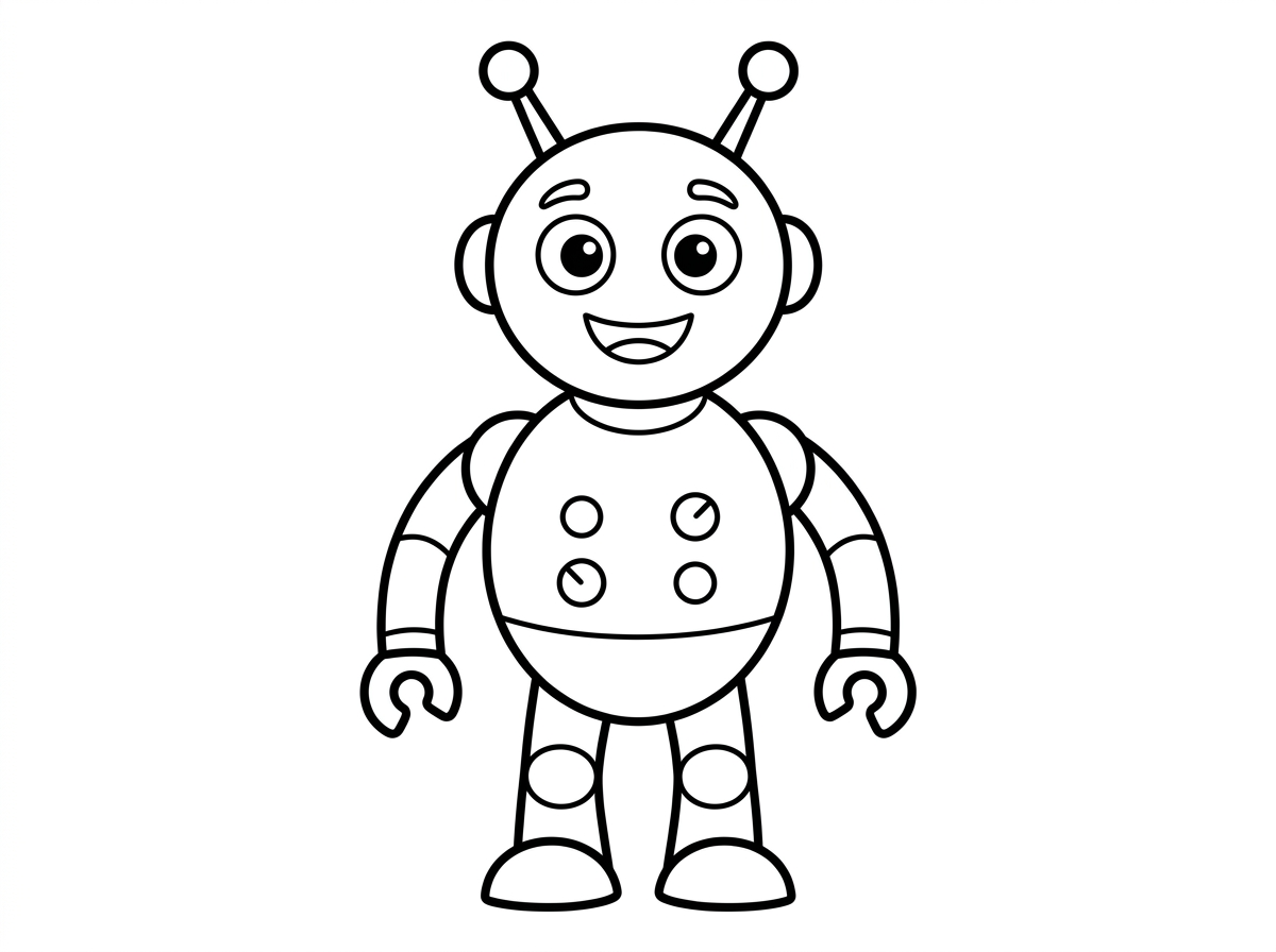 צייר לי רובוט תודה