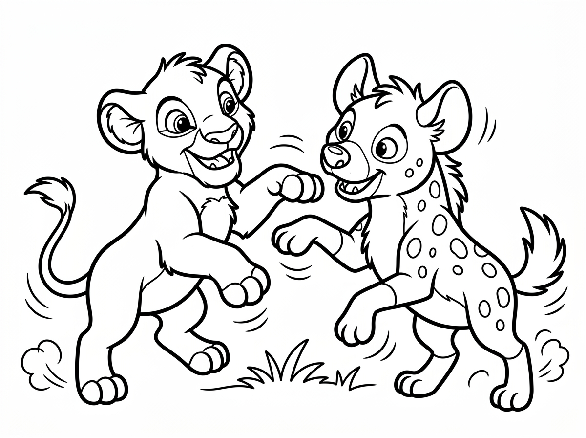 עצים במלחמות שזה אריה ממשחק כלשהו שהיה פעם, אז קוראים לו מלך האריות, אז זה אז סימבה נלחם במשחק כאילו יש שם צבוע. אז אם אתה מכיר צבוע, אז הוא נלחם בצבוע. אם אתה יכול בבקשה.