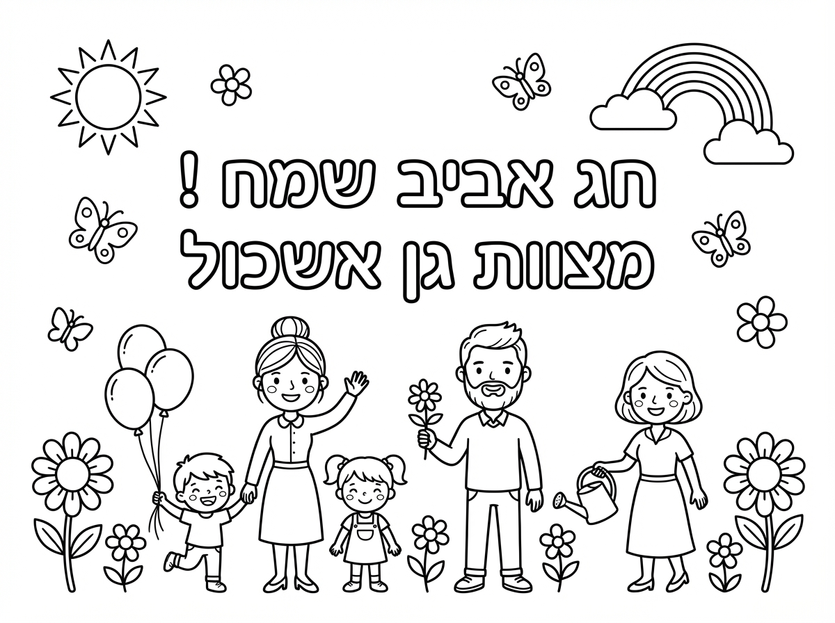חג אביב שמח ! מצוות גן אשכול