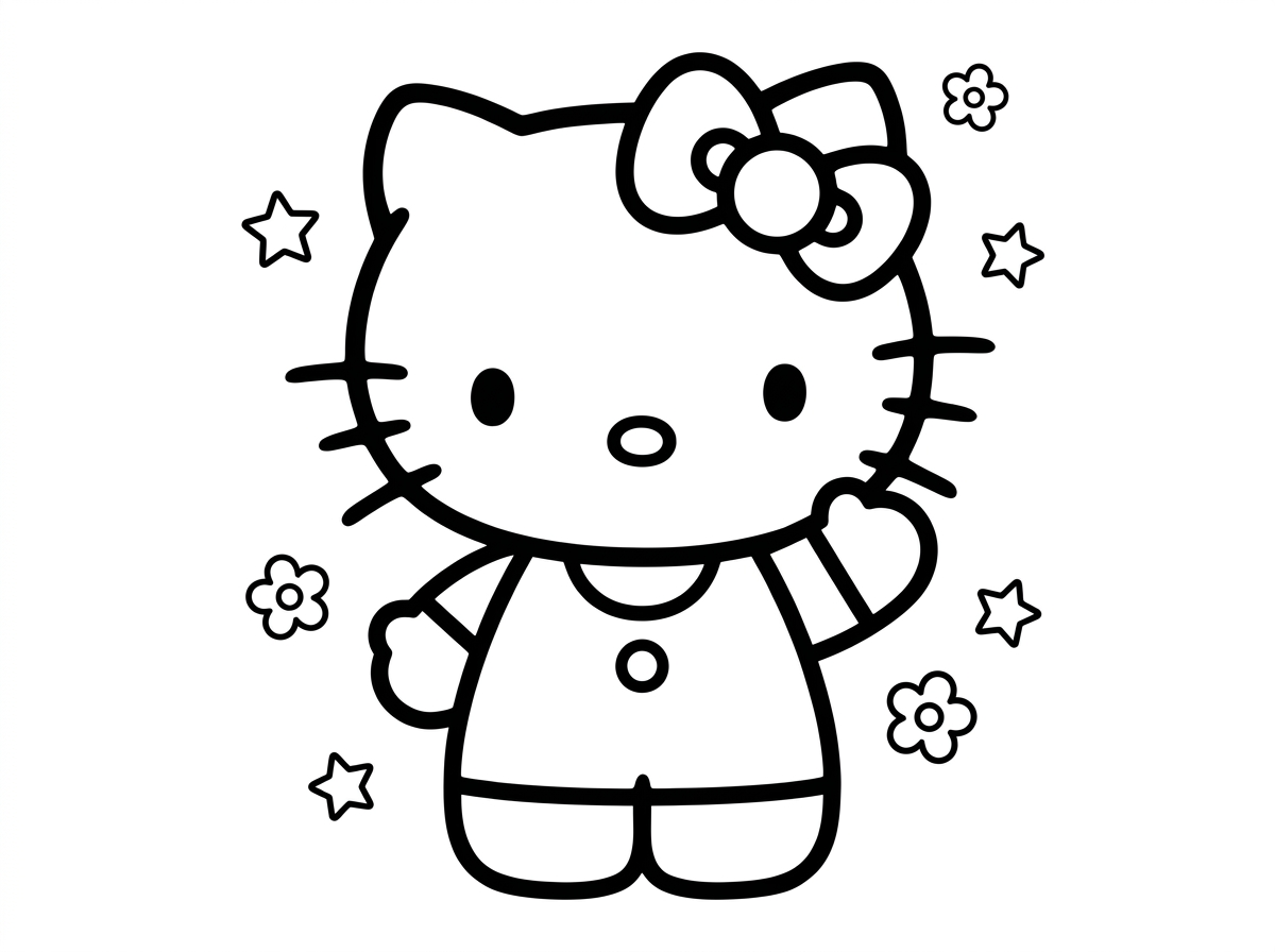 תעשה לי דף צביעה הלו קיטי