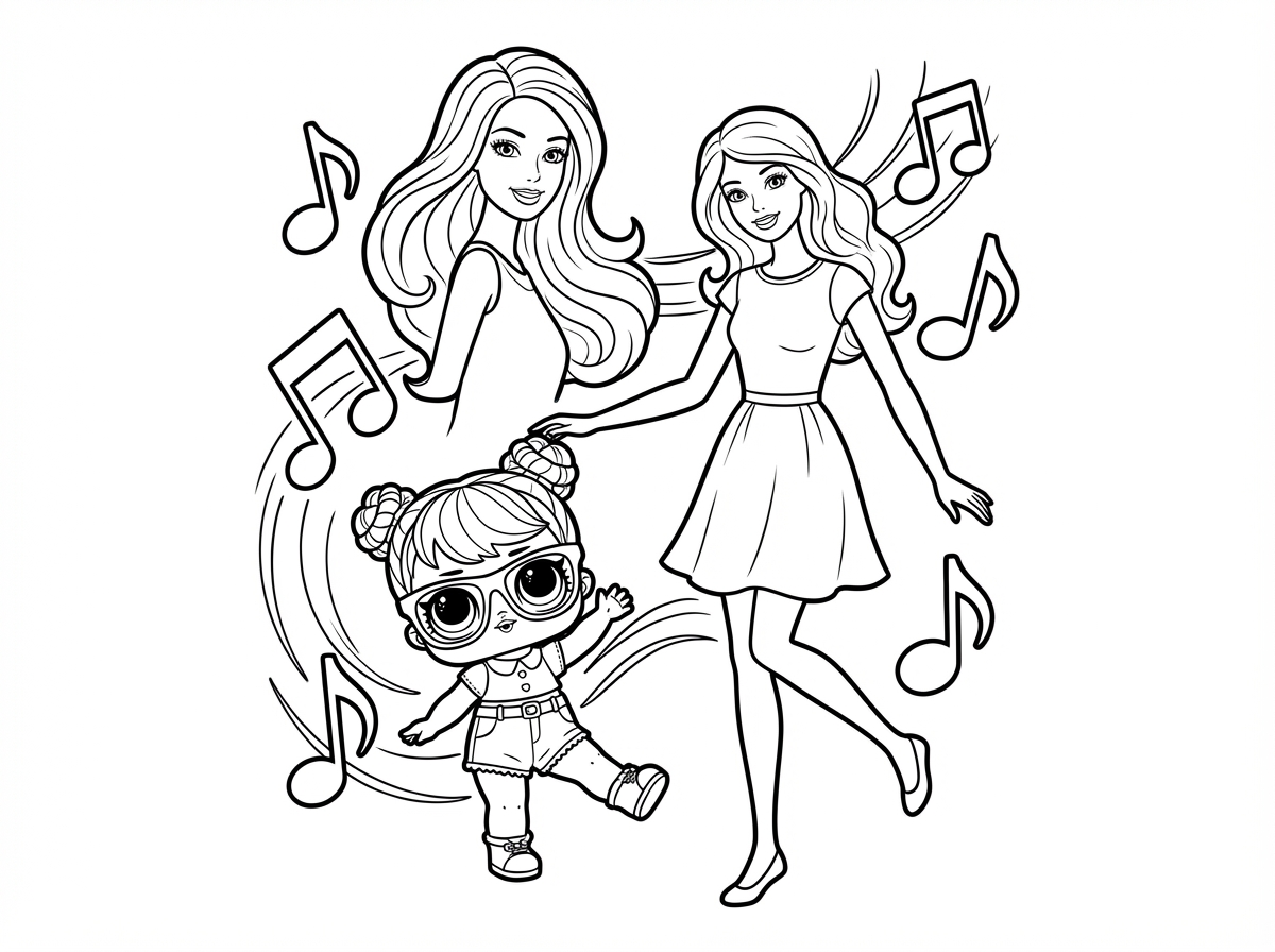 ל.ו.ל. וברבי רוקדות ביחד