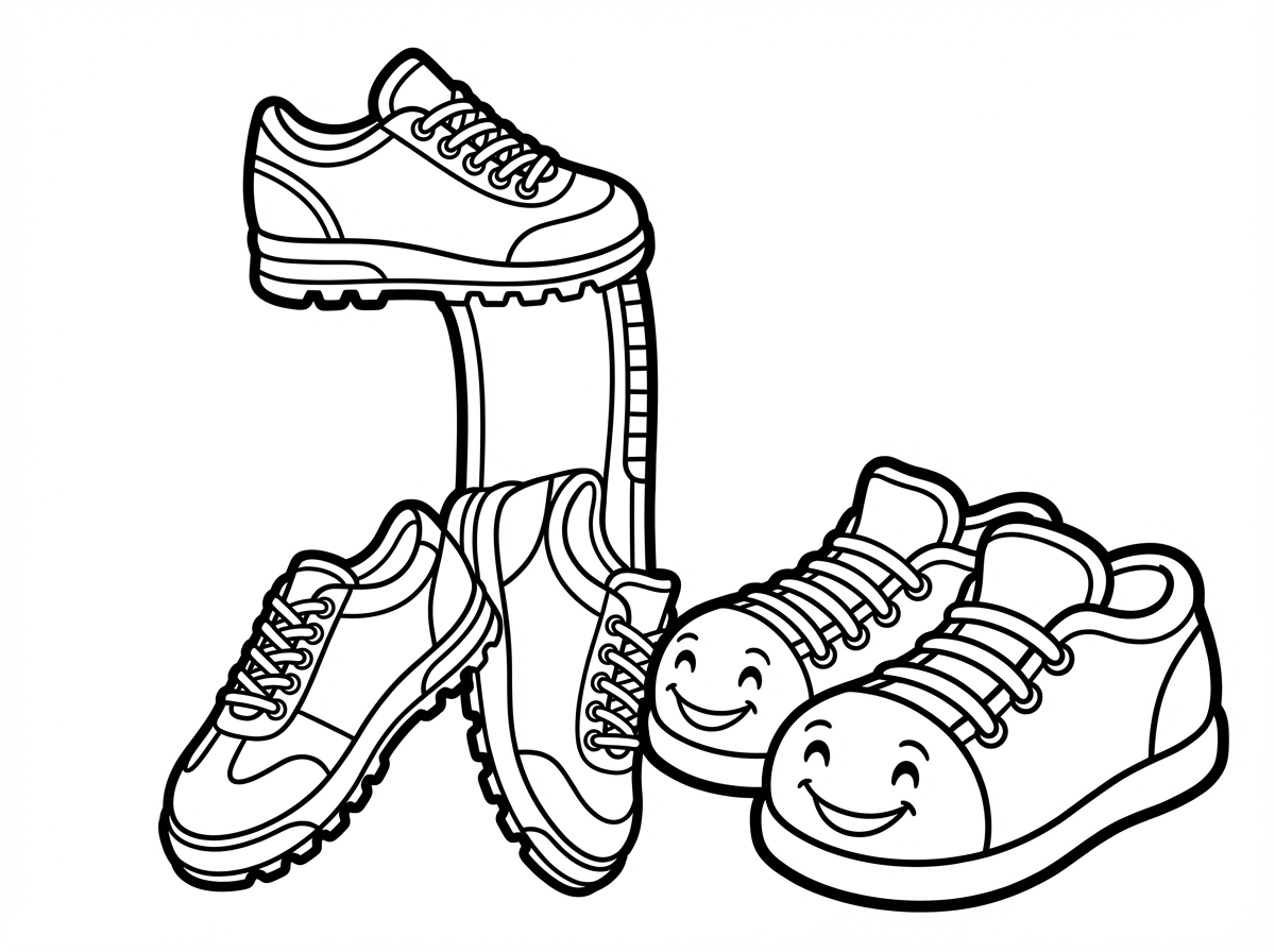 שלום תכין לי אות ג עם נעליי ספורט