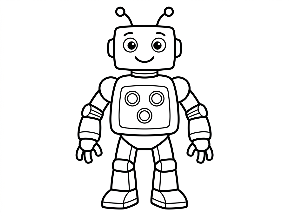 רובוט צבעוני