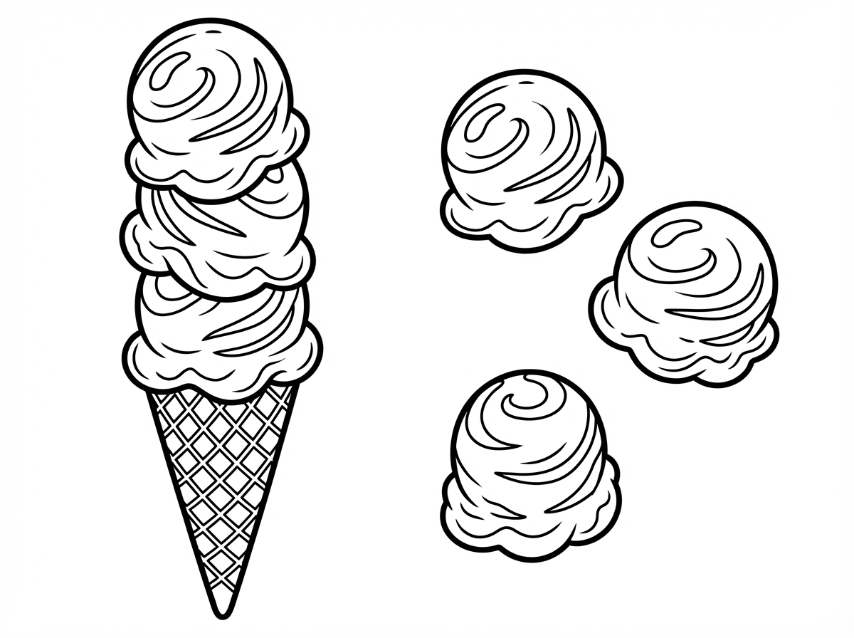 ביקשתי גביע ולא כוס.
ביקשתי 4 כדורים אחד על השני
וביקשתי 4 כדורים בצד.