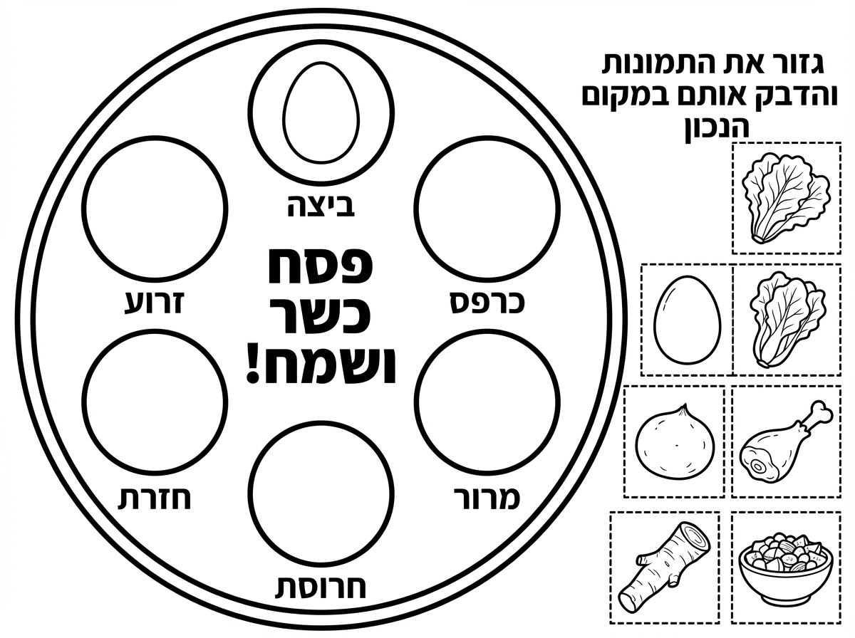מעולה.
את הביצה תצייר ביצה שלימה.
במקום העוף תצייר גרון של עוף.
שהעיגול שמתחתיו כתוב ביצה יהיה מול העיגול שמתחתיו כתוב חרוסת.