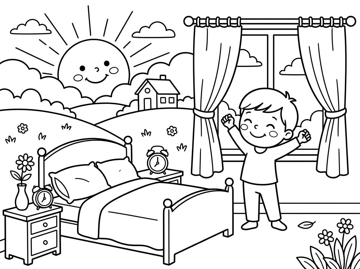 בלאט, תשלחי לי ציור של בוקר טוב.