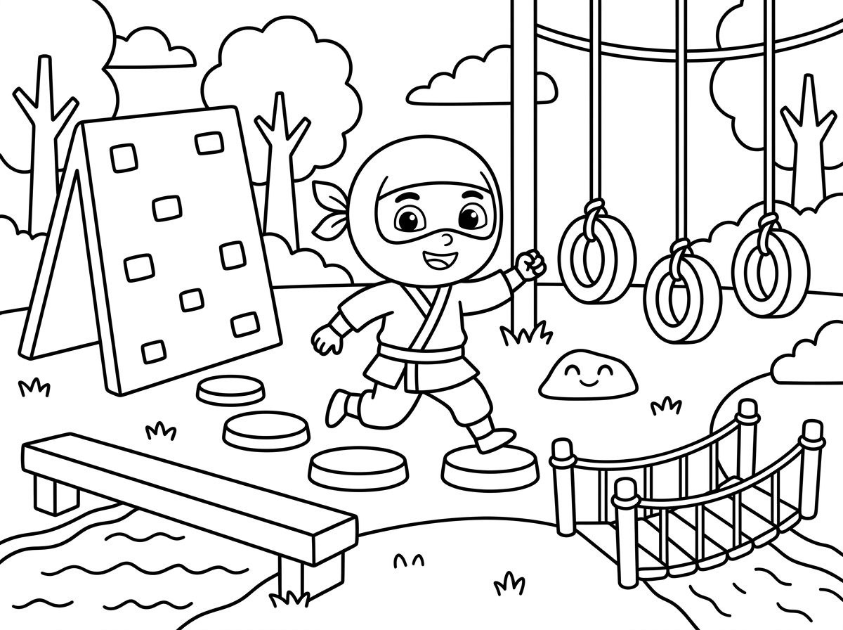 של מתקן נינג'ה כמו של חוג