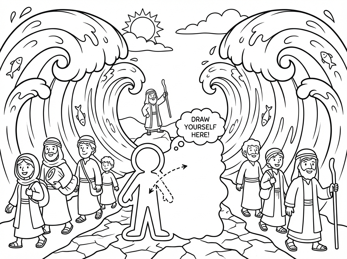 יש אפשרות שהילד יעמוד ללא המסגרת הזאת? שנוכל לשלב את הילד עומד בתוך הים