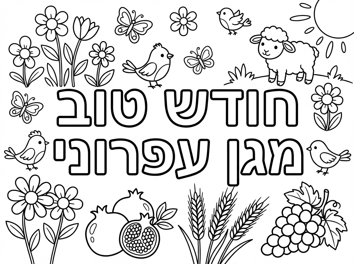 לא אבל שיהיה כתוב עליו חודש טוב מגן עפרוני