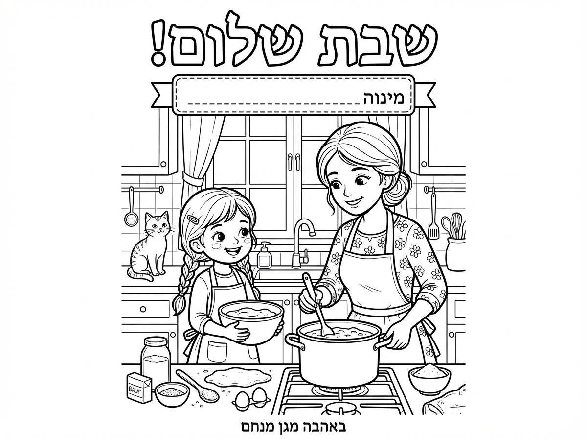 ולהוסיף למטה בקטן באהבה מגן מנחם