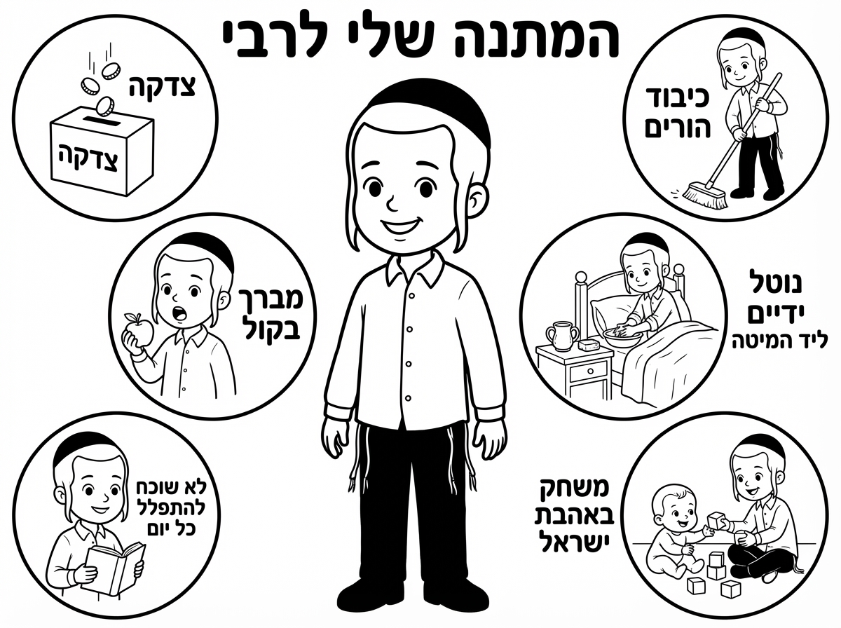 מבקשת שהפאות שנמצאות בצידי הראש של הילד שיהיו קצרות יותר - שיגיעו עד סוף האוזן ולא יותר