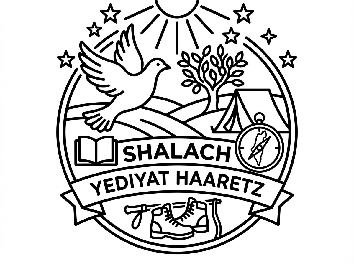 צור לי דף צביעה של 
הסמליל של של״ח וידיעת הארץ