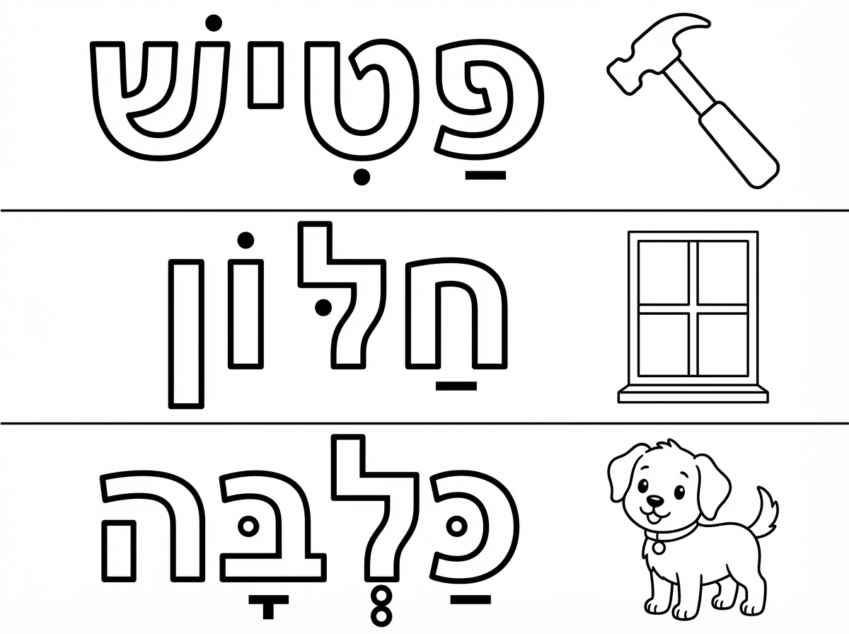 תוכל להכין לי עוד דף כזה?