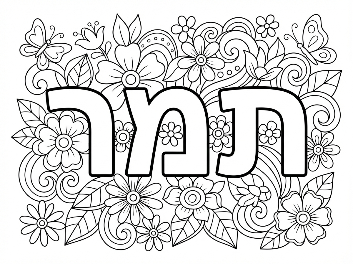 תכין לי אותו דבר עם השם תמר בפנים , תודה