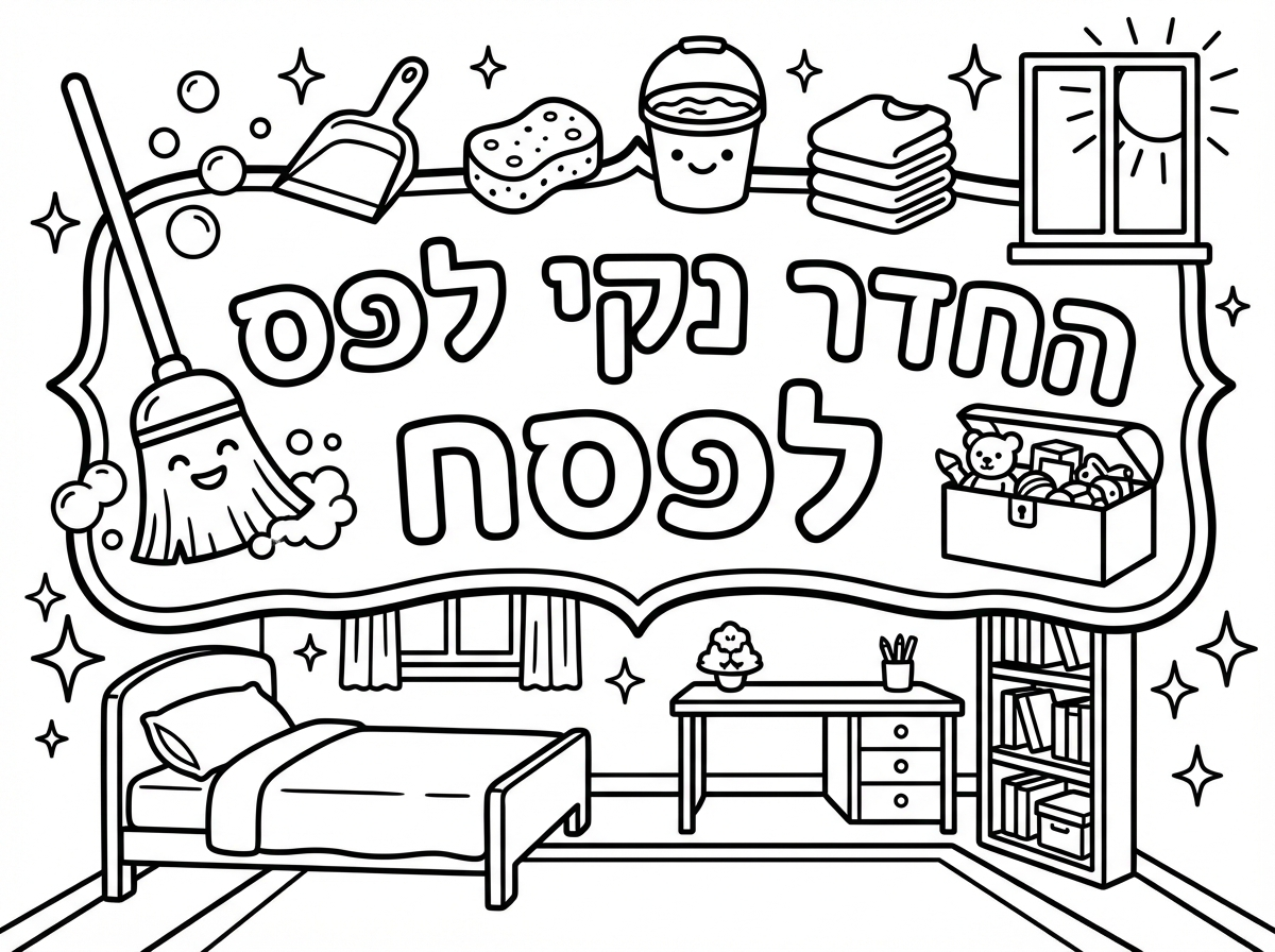 החדר נקי לפסח