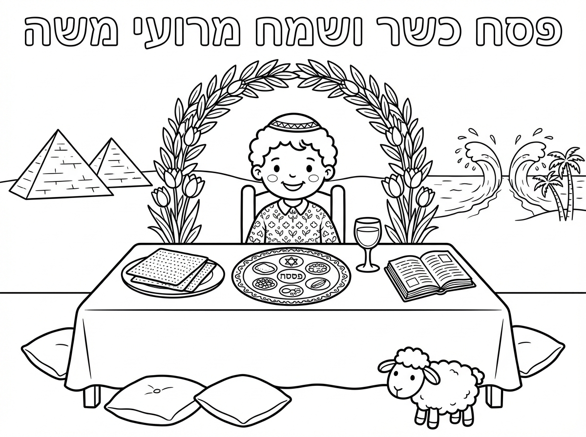 תשתמש בילד
תעשה רקע של פסח
ותכתוב
פסח כשר ושמח מרועי משה