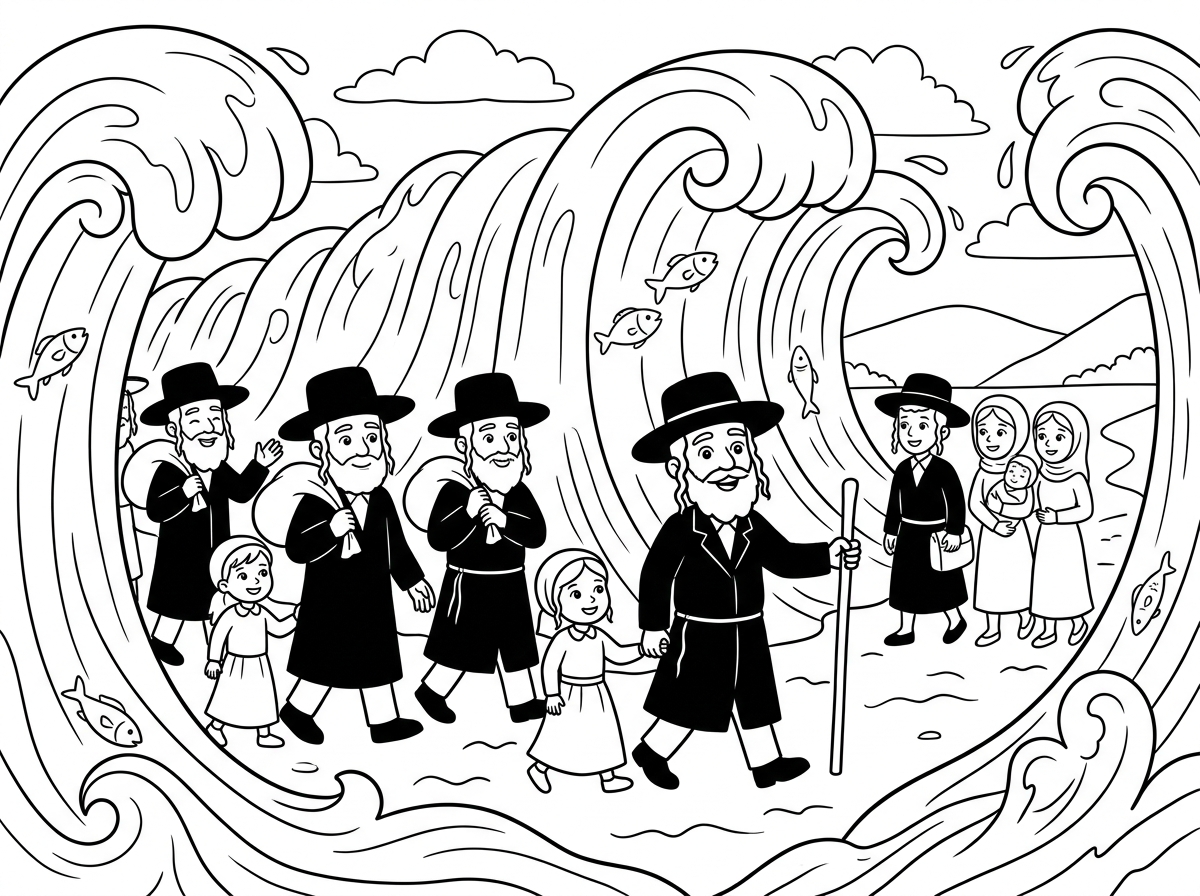 קריעת ים סוף של חרדים