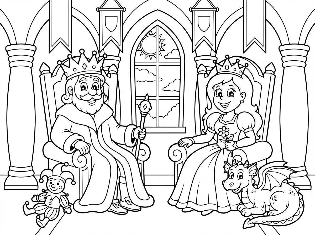 תוכל לעשות  לי מלך ומלכה בארמון