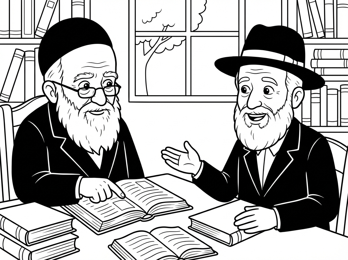 תוכל להפוך לי את הרב חיים קנייבסקי ואת הרב אריה לוין