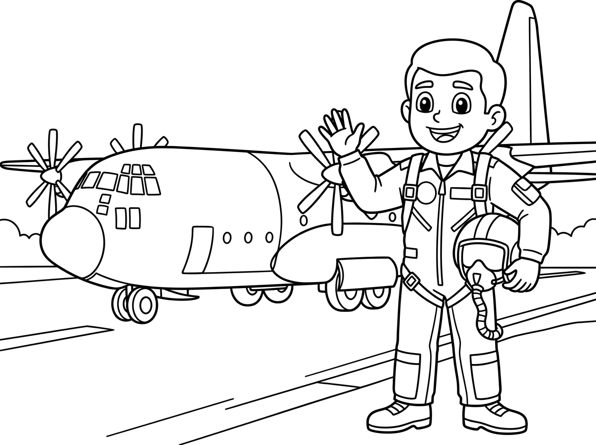 צור לי מטוס צבאי ולידו חייל עם קסדה ביד של חיל האוויר הישראלי