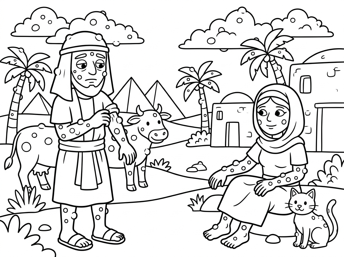 דף עם מכת שחין