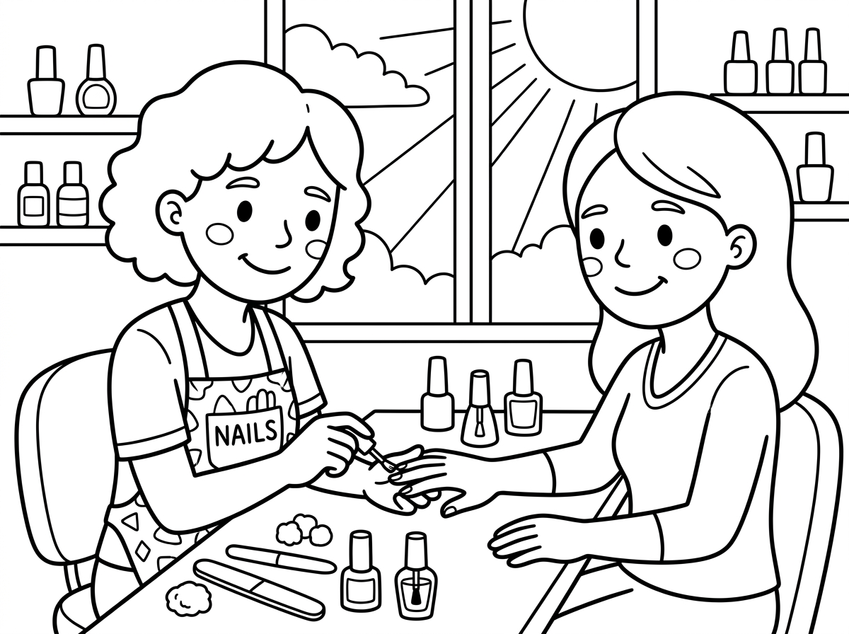 מניקוריסטית